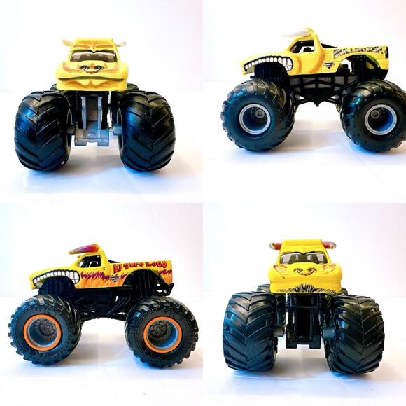 Hot Wheels Monster Jam Die-Cast Truck El Toro Loco 1:64‎ Scale Lot Of 3 Car Toys - Picture 4 of 9